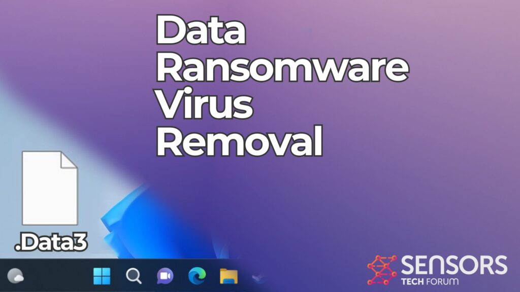 Data Ransomware [.Data3 Files] Removal & Decrypt Steps